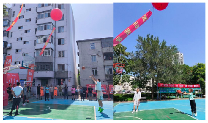 愛院建院,實干同行——賀省建科院成立65周年第十五屆“奮進杯”籃球系列賽隆重開幕(圖5) 愛院建院,實干同行——賀省建科院成立65周年第十五屆“奮進杯”籃球系列賽隆重開幕(圖5)